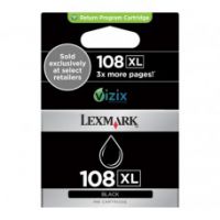 Original Genuine Lexmark 108XL Black (14N0476A) Ink