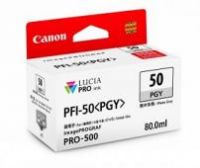 Original Canon Ink Cartridge PFI50 PGY Photo Grey Ink for Pro500