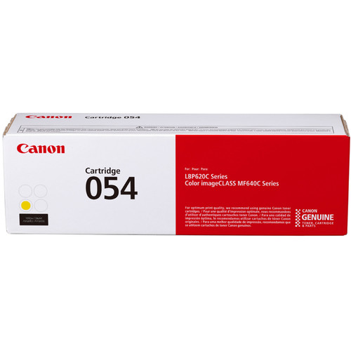 Original Canon Cart 054 Standard Cap Yellow Toner