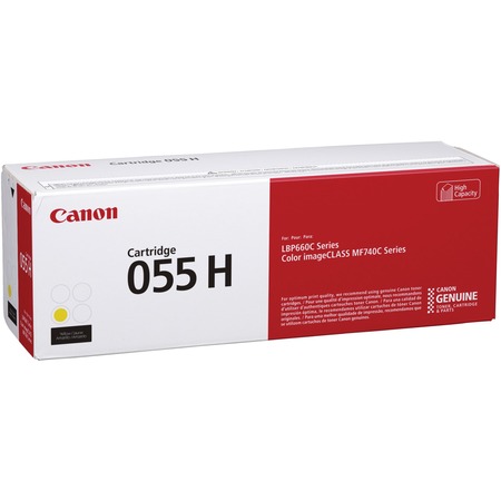 Original Canon Toner Cart 055H High Cap Yellow