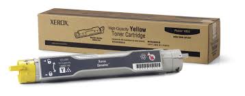 Original Fuji Xerox P6350 Yellow High Capacity Toner Cartridge  10K 106R01146