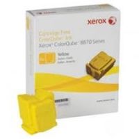 Original Fuji Xerox ColorQube 8870 Yellow Ink Stick 17300 Pages 108R00987