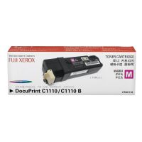 Genuine Original Fuji Xerox C1110B C1110  Magenta Toner Cartridge (2K) CT201116