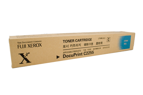 Genuine Original Fuji Xerox C2255 Colour Cyan High Cap toner for colour laser printer CT201161