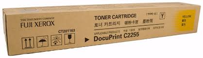 Genuine Original Fuji Xerox C2255 Colour Yellow High Cap toner for colour laser printer CT201163