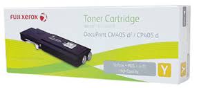 Genuine Original Fuji Xerox DP CP405d CM405df Yellow High Cap Toner (11K) CT202036