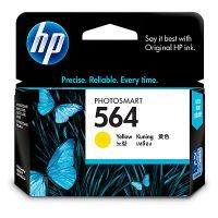 Original Genuine HP 564 Yellow Original Ink Cartridge (CB320WA)