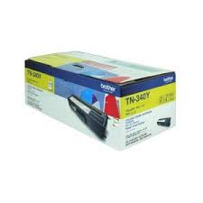 Genuine Original Brother TN340Y Yellow Toner