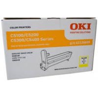Original 42126609 Yellow Laser drum for OKI C5100 C5200 C5300 C5400 printer