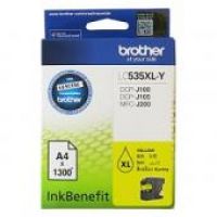 Original Brother LC535XLY Yellow Ink