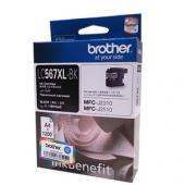 Original Brother LC567XLBK Black Ink