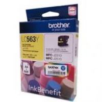 Original Brother LC563Y Yellow Ink