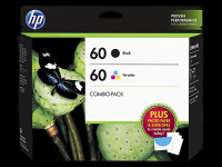 HP 60 Ink Cartridge Combo Pack CN067AA