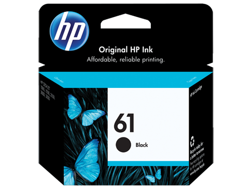 HP 61 Black Original Ink Cartridge CH561WA