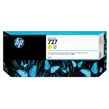 Genuine HP Ink 727 F9J78A Yellow Ink 300ml