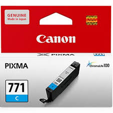 Original Canon Ink Cartridge CLI771 C Cyan for MG7770 MG5770 TS5070 TS8070