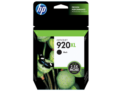 Original Genuine CD975AA HP 920XL Black Officejet Ink Cartridge for HP OfficeJet 6000 / 6500 / 7000