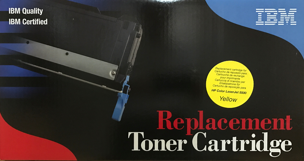 Original IBM Toner for HP 645A C9732A Yellow Toner