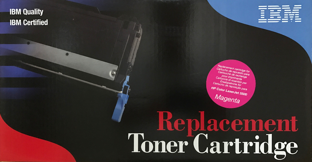 Original IBM Toner for HP 645A C9733A Magenta Toner