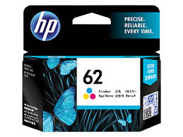 Original HP 62 Tricolor Ink Cartridge C2P06AA