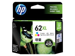 Original HP 62XL Tricolor Original Ink Cartridge C2P07AA