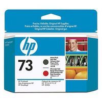 Original Genuine HP 73 Matte Black and Chromatic Red Printhead (CD949A Inkjet Printer Cartridge)