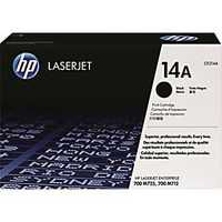 Original Genuine Black HP 14A Toner Cartridge - (CF214A) for  M712dn  M712xh  M725dn  M725f  M725z  M725z+