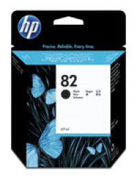 Genuine High Capacity Black HP 82 Ink Cartridge - (CH565A)