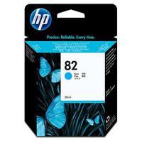 Original Genuine Cyan HP 82 Ink Cartridge (CH566A)