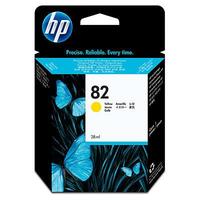 Original Genuine Yellow HP 82 Ink Cartridge (CH568A)