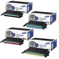 Samsung CLP-660B (C,M,Y,K) toner for Samsung CLP-610ND, 660N, 660ND, CLX-6200FX, 6200ND, 6210FX, 6240FX printer
