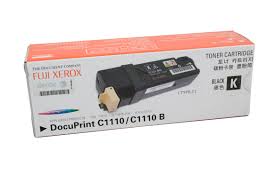 Genuine Original Fuji Xerox C1110B C1110  Black Toner Cartridge (2K) CT201114