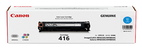 Genuine Original Canon Cartridge 416 Cyan Toner