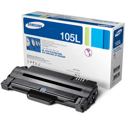 Samsung MLT-D105L toner for Samsung SCX-4600, SCX-4623F, SCX-4623FN, SF-650PR, SF-650P, ML-1915, ML-1910, ML-2525, ML-2540, ML-2580N printer