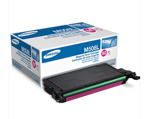 Genuine Samsung CLT-M508L Magenta toner for Samsung CLP-620ND, CLP-670ND, CLX-6220FX, CLX-6250FX printer