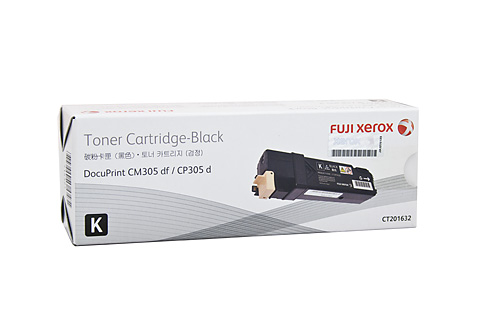 Genuine Original Fuji Xerox DPCP305 CM305df Black Toner CT201632