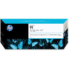 Original Genuine HP 91 Light Gray (C9466A) Ink Cartridge 775ml for Designjet Z6100ps, Z6100