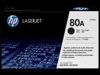 Original HP 80A Black LaserJet Toner Cartridge (CF280A) for M401/M425 (2,700pgs)