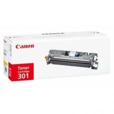 Original Genuine Canon Cartridge 301 (Yellow) Printer Toner