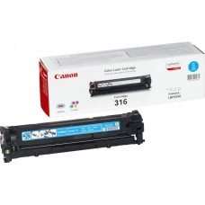 Original Genuine Canon Cartridge 316 (Cyan) Toner Cartridge