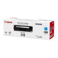 Original Genuine Canon Cartridge 318 (Cyan) Toner Cartridge