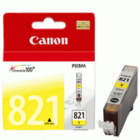 Original Genuine Canon CLI-821 Yellow Printer Ink
