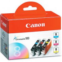 Original Genuine Canon CLI-8 Colour Value Pack CMY