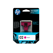 Original Genuine HP 02 Magenta (C8772WA) Ink for  Photosmart D6160 D7160 D7260 D7360 D7460 D8230 C5180 C6180 C7180 C7280 C8180 3110 3310