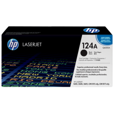 Original Genuine HP 124A Black (Q6000A) Printer Toner for    HP Color LaserJet CM1015MFP CM1017MFP 1600 2600n 2605
