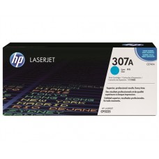 Original Genuine HP 307A Cyan (CE741A) Printer Toner for CP5225dn and CP5225n Printer