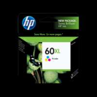 Original Genuine HP 60XL Color (CC644WA) Printer Ink