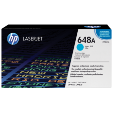 Original Genuine HP 648A Cyan (CE261A) Printer Toner for HP Color LaserJet Enterprise CM4540 MFP CM4540f MFP CM4540fskm MFP  CP4025dn  CP4025n  CP4525n  CP4525xh CP4525dn Printer