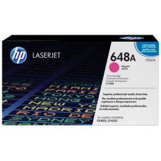 Original Genuine HP 648A Magenta (CE263A) Printer Toner for HP Color LaserJet Enterprise CM4540 MFP CM4540f MFP CM4540fskm MFP  CP4025dn  CP4025n  CP4525n  CP4525xh CP4525dn Printer