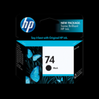 Original Genuine HP 74 Black (CB335WA) ink